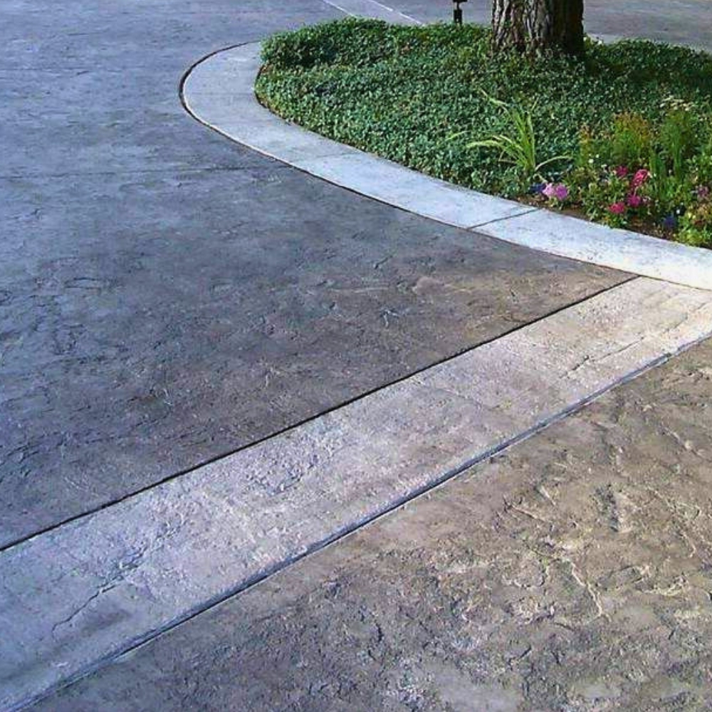 Custom Driveway Boarders by ConcreteAid in Omaha