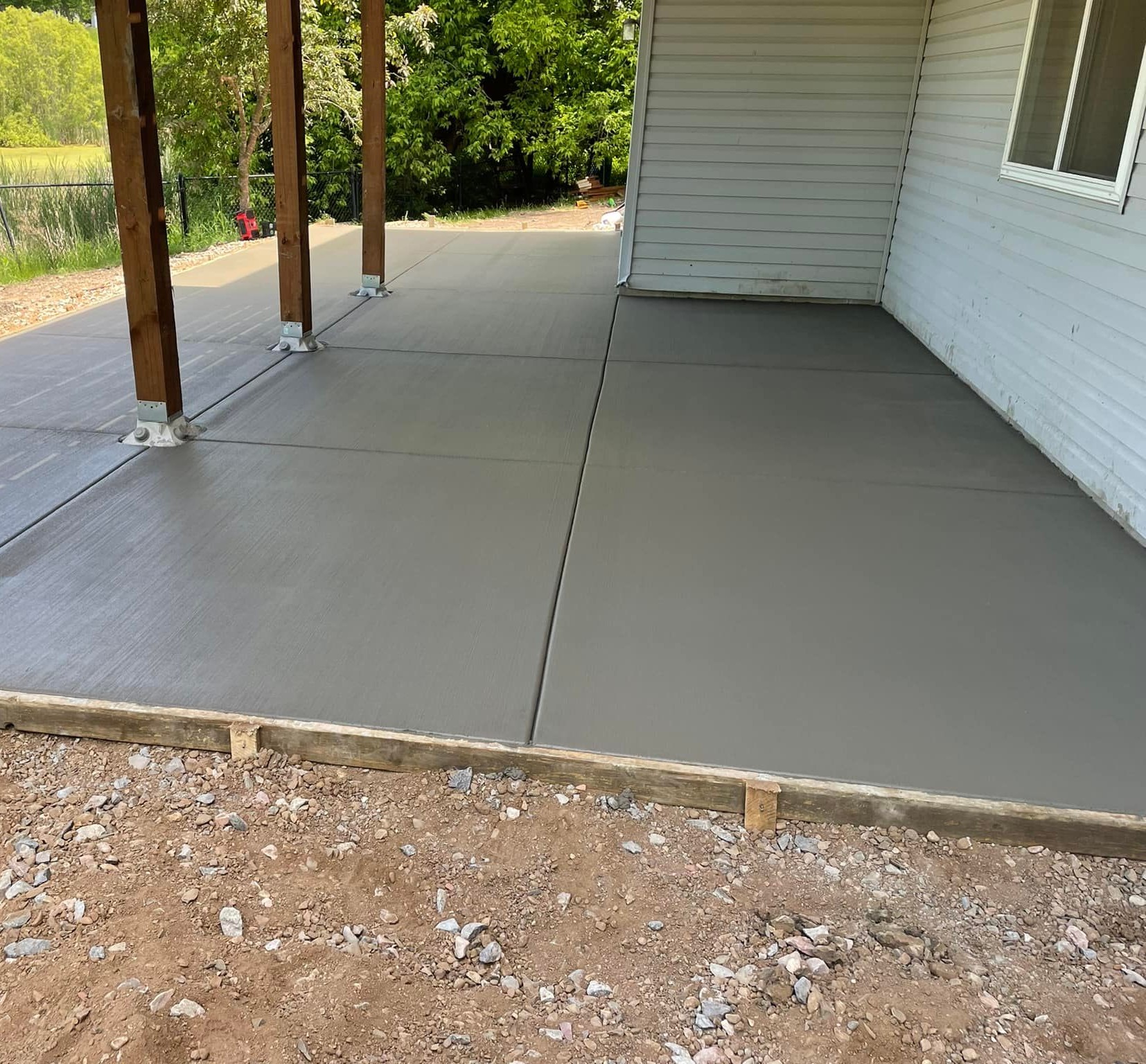 ConcreteAid is the top contractor in Omaha for custom patio installations, offering durable, stylish concrete patio solutions for residential and commercial properties.