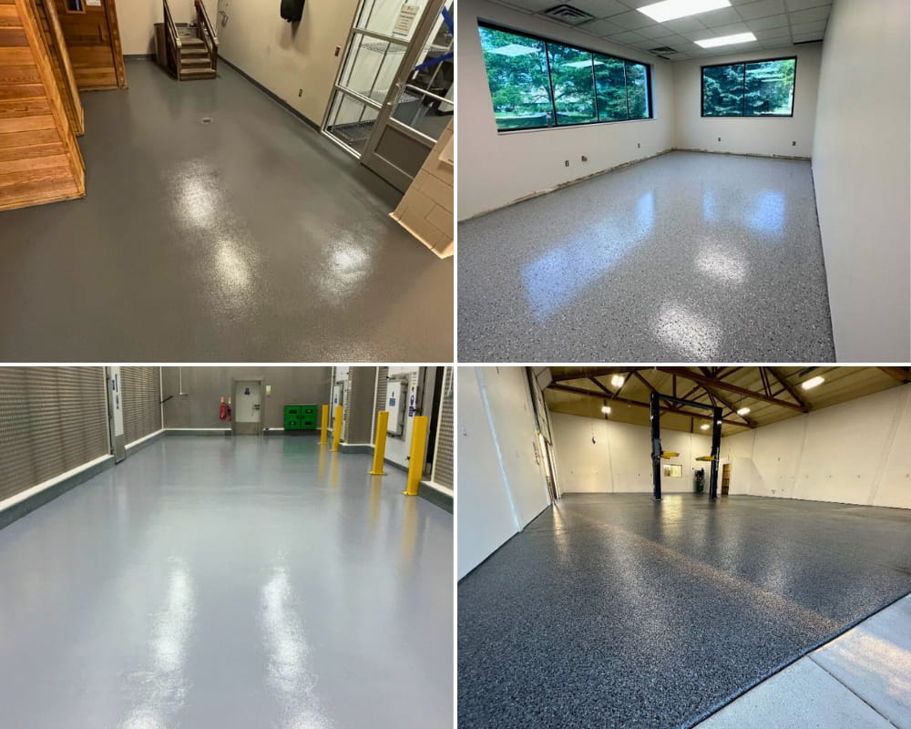 Bennington Commercial Coatings for concrete by ConcreteAid